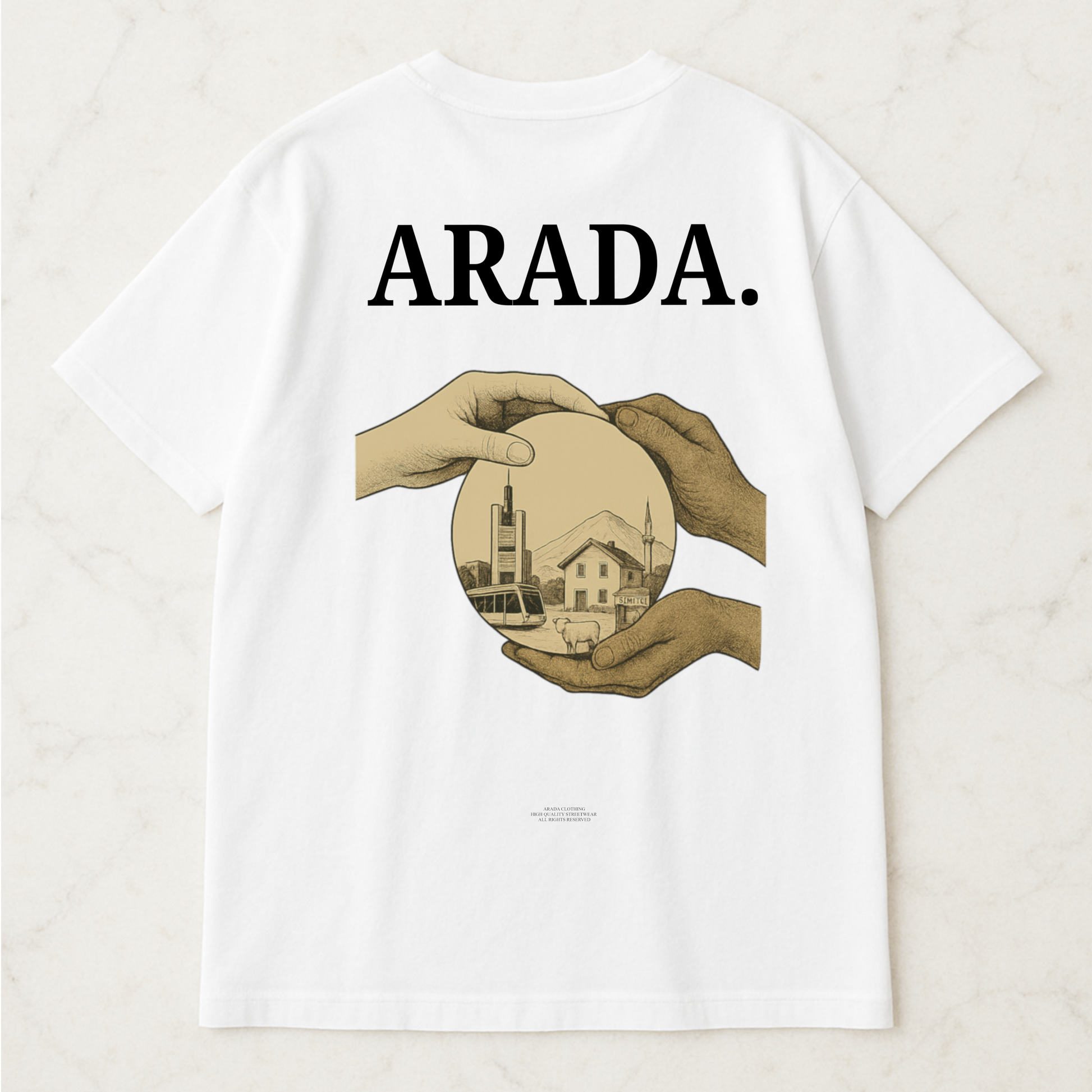 ARADA T-Shirt – “Kültürler Arasında.” Backprint