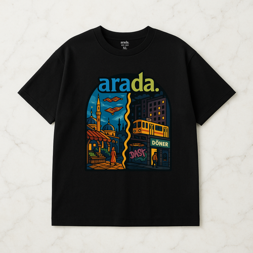 ARADA T-Shirt – “İstanbul/Berlin” Frontprint